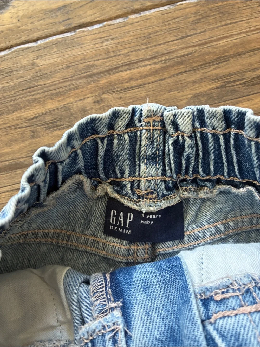 GAP Light Wash Denim Skirt